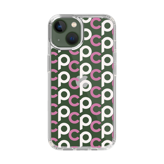 Slim Protection Case［ Original - CASEPLAY Initial All-over Pattern - Pink ］