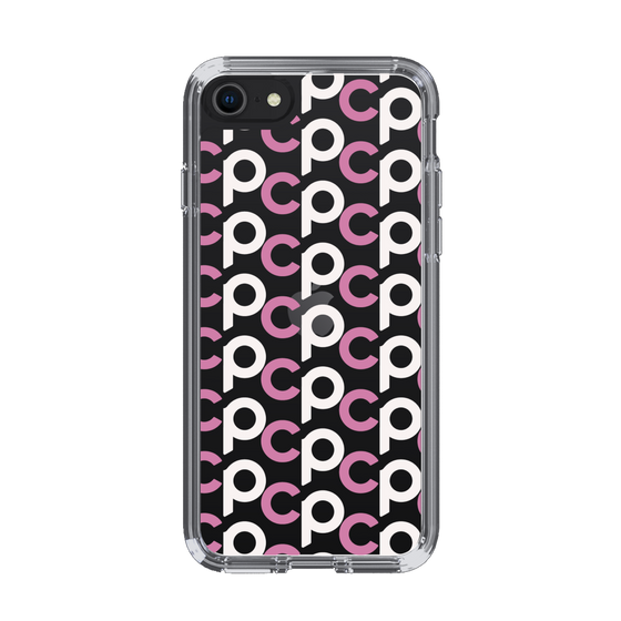 Slim Protection Case［ Original - CASEPLAY Initial All-over Pattern - Pink ］