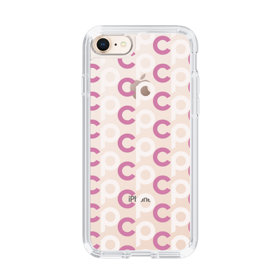 Slim Protection Case［ Original - CASEPLAY Initial All-over Pattern - Pink ］