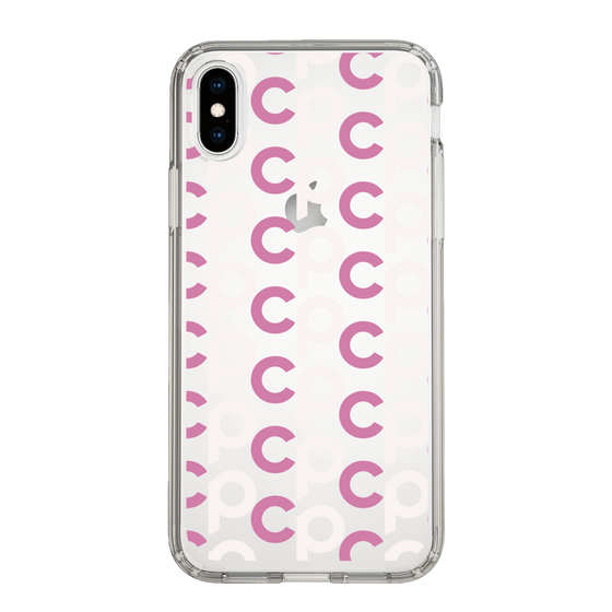 Slim Protection Case［ Original - CASEPLAY Initial All-over Pattern - Pink ］
