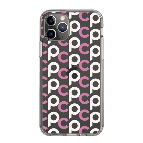 Slim Protection Case［ Original - CASEPLAY Initial All-over Pattern - Pink ］