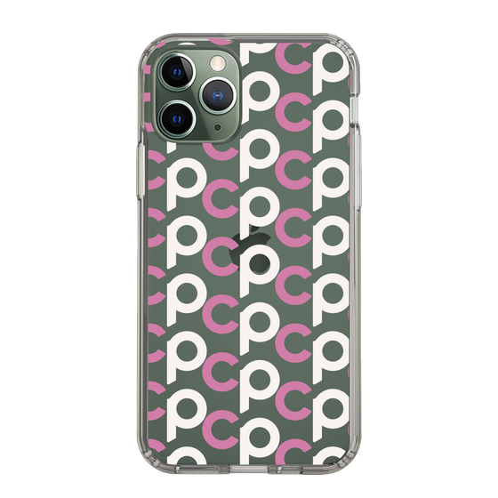 Slim Protection Case［ Original - CASEPLAY Initial All-over Pattern - Pink ］