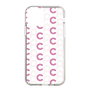 Slim Protection Case［ Original - CASEPLAY Initial All-over Pattern - Pink ］