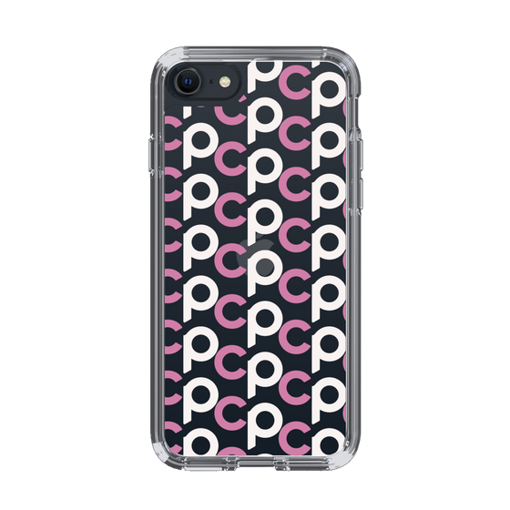 Slim Protection Case［ Original - CASEPLAY Initial All-over Pattern - Pink ］
