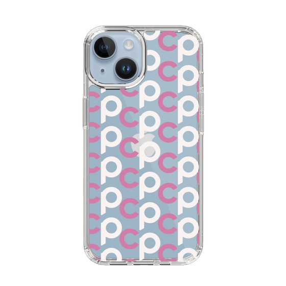 Slim Protection Case［ Original - CASEPLAY Initial All-over Pattern - Pink ］