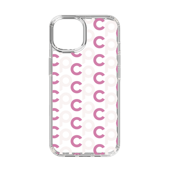 Slim Protection Case［ Original - CASEPLAY Initial All-over Pattern - Pink ］
