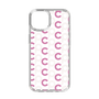 Slim Protection Case［ Original - CASEPLAY Initial All-over Pattern - Pink ］
