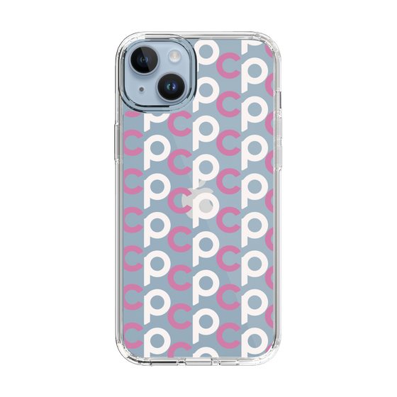 Slim Protection Case［ Original - CASEPLAY Initial All-over Pattern - Pink ］