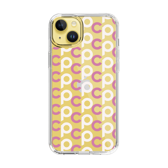 Slim Protection Case［ Original - CASEPLAY Initial All-over Pattern - Pink ］