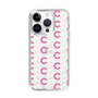 Slim Protection Case［ Original - CASEPLAY Initial All-over Pattern - Pink ］