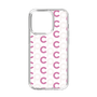 Slim Protection Case［ Original - CASEPLAY Initial All-over Pattern - Pink ］
