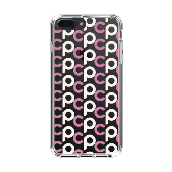 Slim Protection Case［ Original - CASEPLAY Initial All-over Pattern - Pink ］
