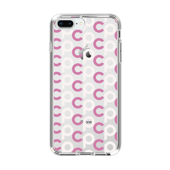 Slim Protection Case［ Original - CASEPLAY Initial All-over Pattern - Pink ］