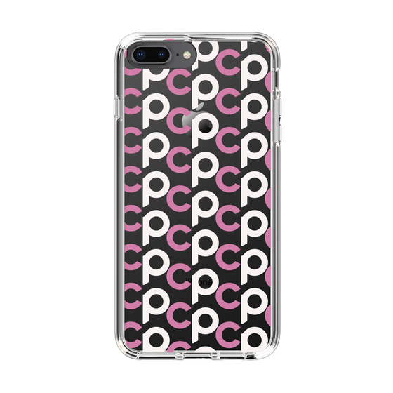 Slim Protection Case［ Original - CASEPLAY Initial All-over Pattern - Pink ］