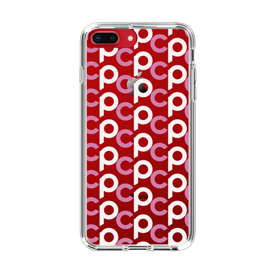 Slim Protection Case［ Original - CASEPLAY Initial All-over Pattern - Pink ］
