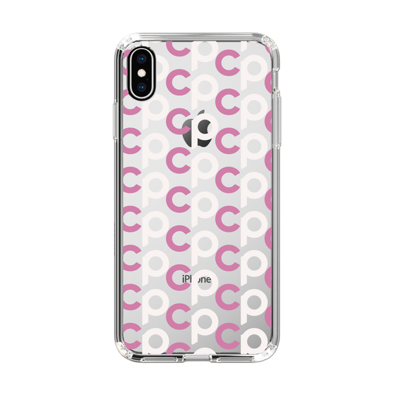Slim Protection Case［ Original - CASEPLAY Initial All-over Pattern - Pink ］