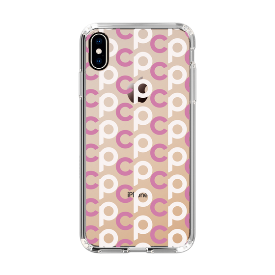 Slim Protection Case［ Original - CASEPLAY Initial All-over Pattern - Pink ］