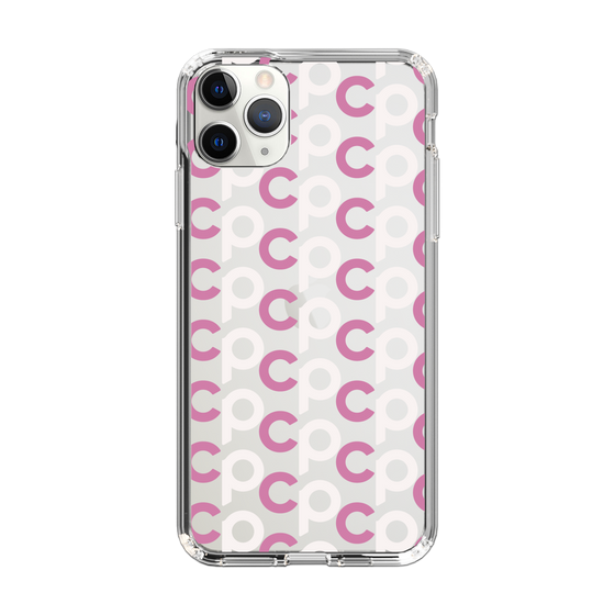 Slim Protection Case［ Original - CASEPLAY Initial All-over Pattern - Pink ］