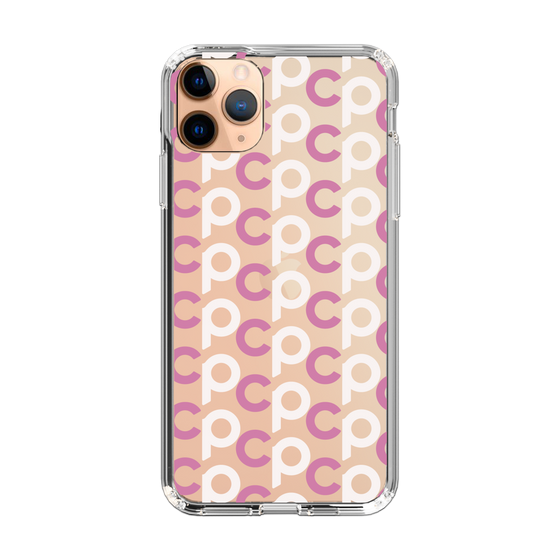 Slim Protection Case［ Original - CASEPLAY Initial All-over Pattern - Pink ］