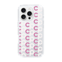 Slim Protection Case［ Original - CASEPLAY Initial All-over Pattern - Pink ］