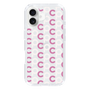 Slim Protection Case［ Original - CASEPLAY Initial All-over Pattern - Pink ］