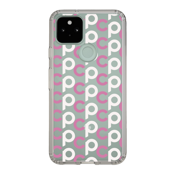 Slim Protection Case［ Original - CASEPLAY Initial All-over Pattern - Pink ］