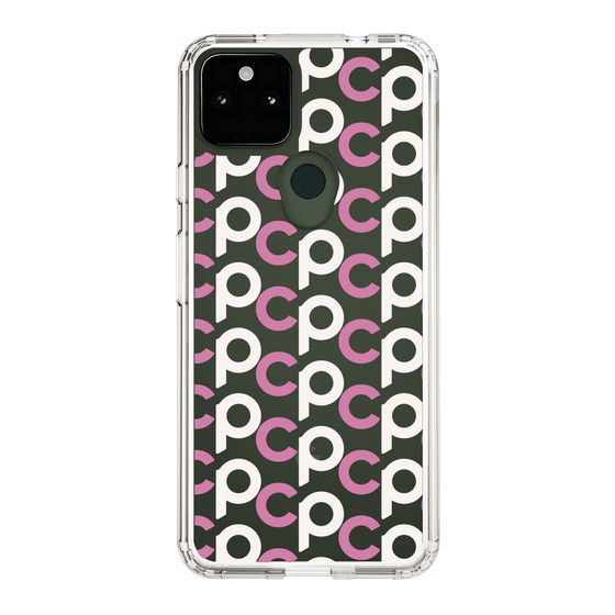 Slim Protection Case［ Original - CASEPLAY Initial All-over Pattern - Pink ］