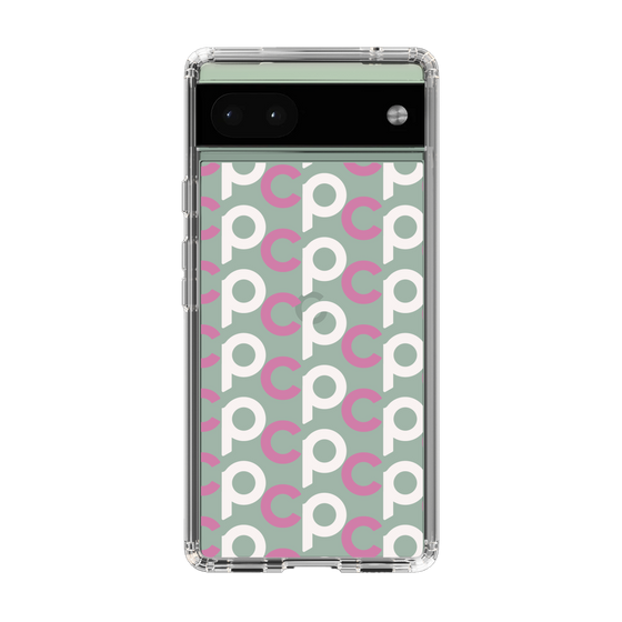 Slim Protection Case［ Original - CASEPLAY Initial All-over Pattern - Pink ］