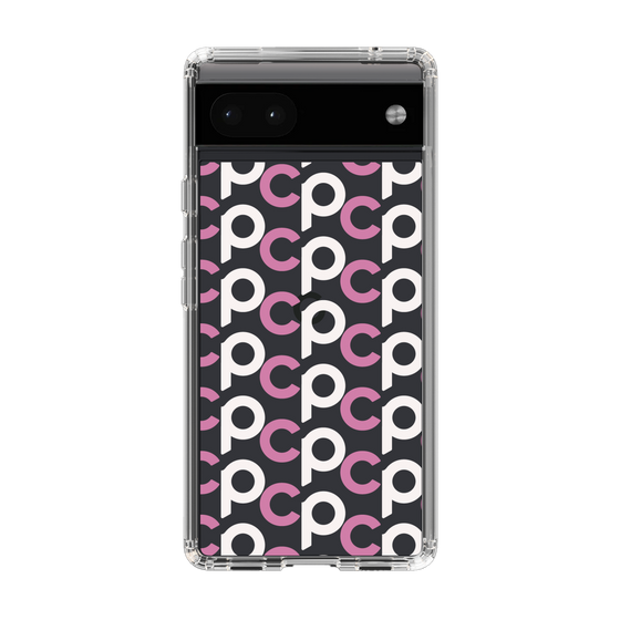 Slim Protection Case［ Original - CASEPLAY Initial All-over Pattern - Pink ］