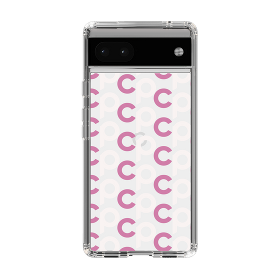 Slim Protection Case［ Original - CASEPLAY Initial All-over Pattern - Pink ］