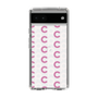 Slim Protection Case［ Original - CASEPLAY Initial All-over Pattern - Pink ］