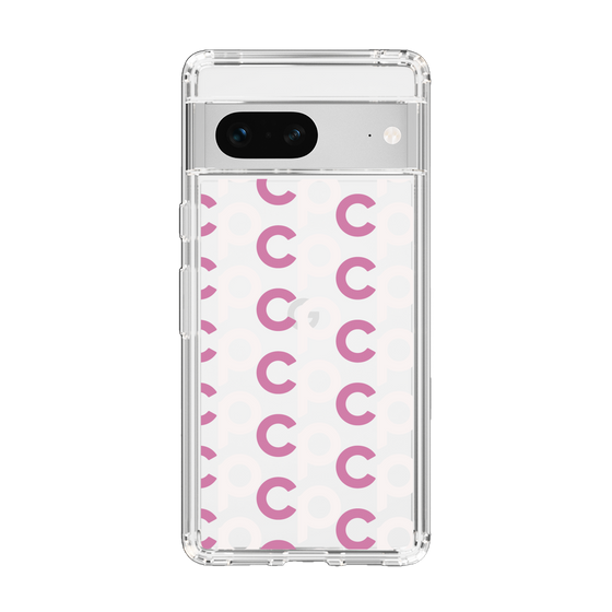 Slim Protection Case［ Original - CASEPLAY Initial All-over Pattern - Pink ］