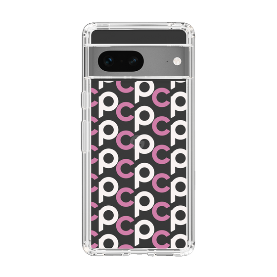Slim Protection Case［ Original - CASEPLAY Initial All-over Pattern - Pink ］