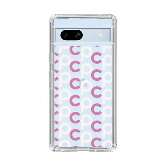 Slim Protection Case［ Original - CASEPLAY Initial All-over Pattern - Pink ］