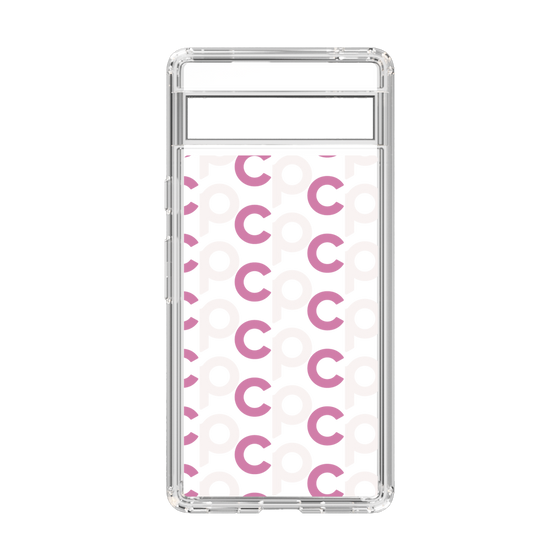 Slim Protection Case［ Original - CASEPLAY Initial All-over Pattern - Pink ］