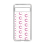 Slim Protection Case［ Original - CASEPLAY Initial All-over Pattern - Pink ］