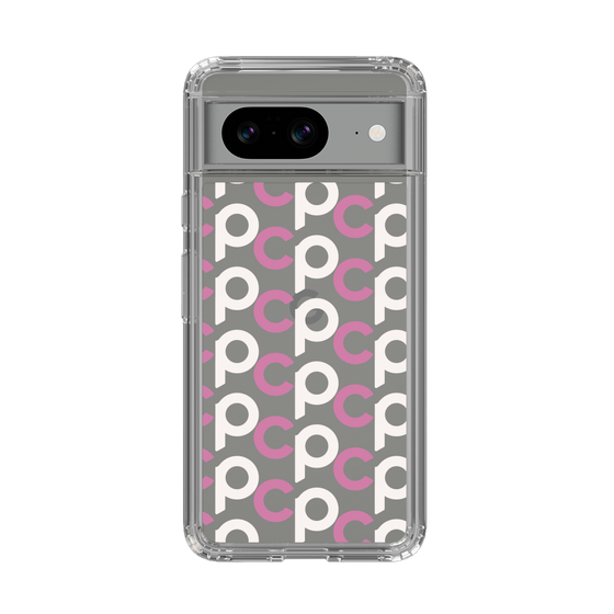 Slim Protection Case［ Original - CASEPLAY Initial All-over Pattern - Pink ］