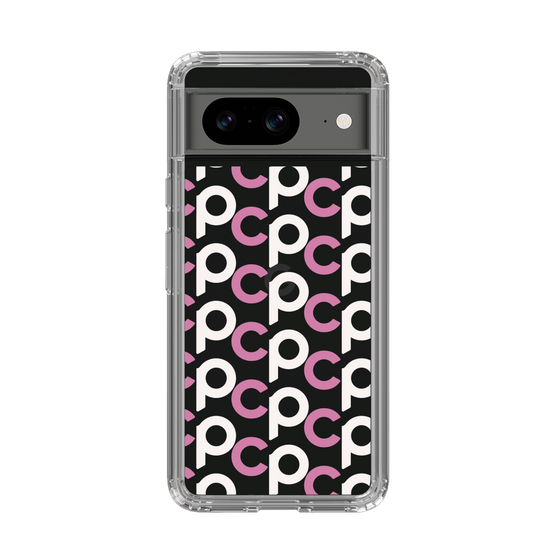 Slim Protection Case［ Original - CASEPLAY Initial All-over Pattern - Pink ］