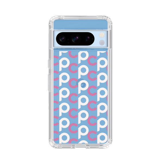 Slim Protection Case［ Original - CASEPLAY Initial All-over Pattern - Pink ］