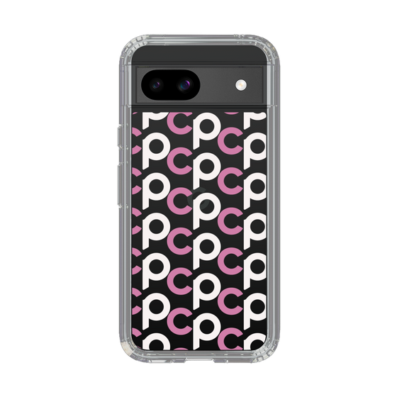 Slim Protection Case［ Original - CASEPLAY Initial All-over Pattern - Pink ］