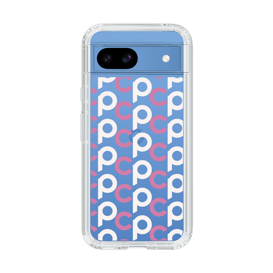 Slim Protection Case［ Original - CASEPLAY Initial All-over Pattern - Pink ］