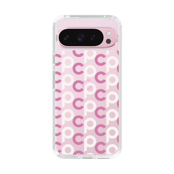 Slim Protection Case［ Original - CASEPLAY Initial All-over Pattern - Pink ］