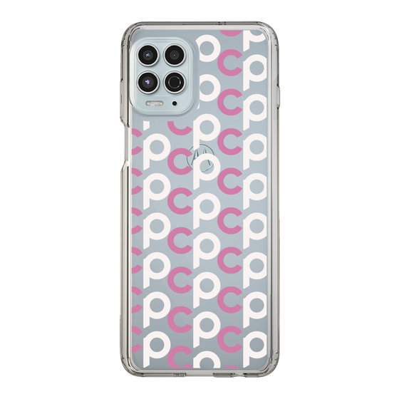 Slim Protection Case［ Original - CASEPLAY Initial All-over Pattern - Pink ］