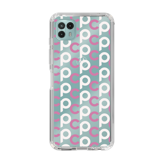 Slim Protection Case［ Original - CASEPLAY Initial All-over Pattern - Pink ］