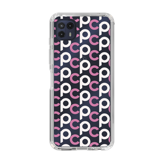 Slim Protection Case［ Original - CASEPLAY Initial All-over Pattern - Pink ］