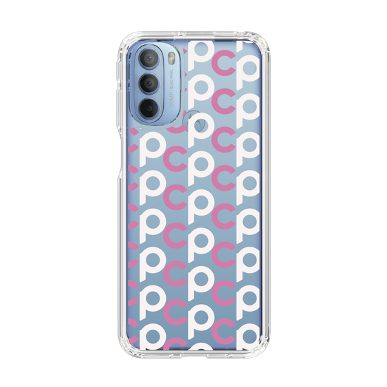 Slim Protection Case［ Original - CASEPLAY Initial All-over Pattern - Pink ］