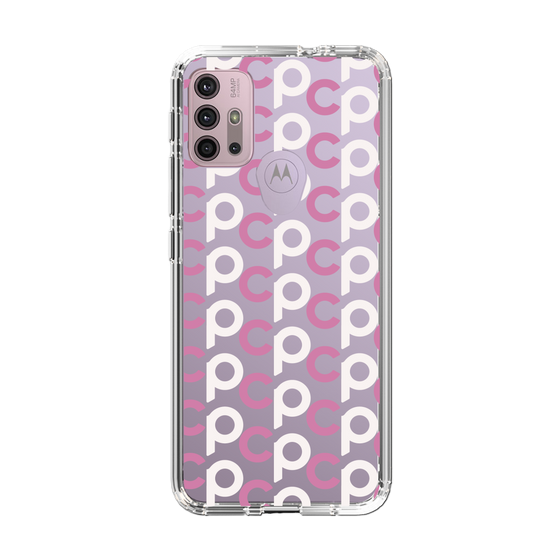 Slim Protection Case［ Original - CASEPLAY Initial All-over Pattern - Pink ］