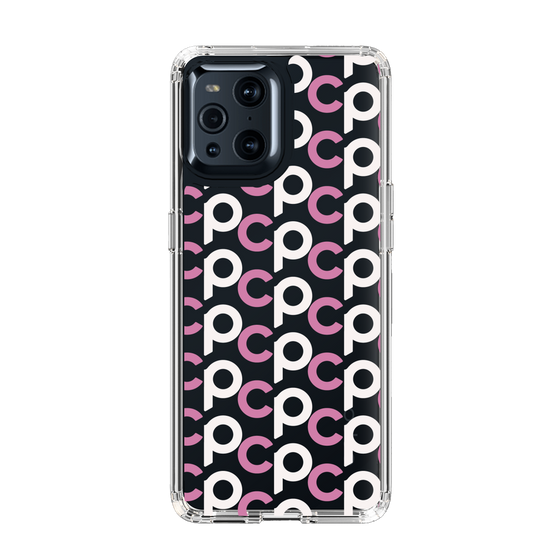 Slim Protection Case［ Original - CASEPLAY Initial All-over Pattern - Pink ］