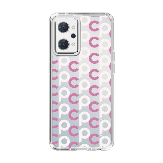 Slim Protection Case［ Original - CASEPLAY Initial All-over Pattern - Pink ］