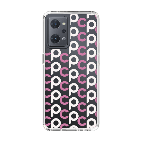Slim Protection Case［ Original - CASEPLAY Initial All-over Pattern - Pink ］